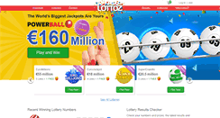 Desktop Screenshot of lottoz.com